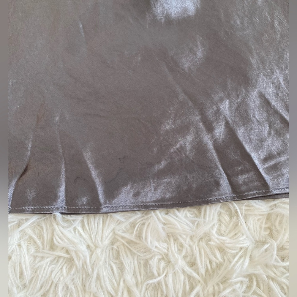 Aritzia Babaton Slip Midi Skirt in Pewder Grey - Picture 10 of 11